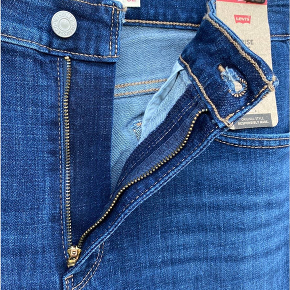 Levi’s 725 High Rise Bootcut Jeans Women’s 14 W32 Dark Wash Stretch NWT - Picture 5 of 9